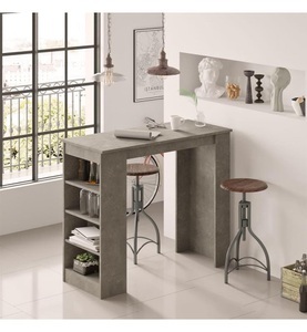 undefined, Home - Bartisch - Grau, 