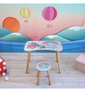 Home, Home - Ensemble Tisch & Stühle - Multicolor, 