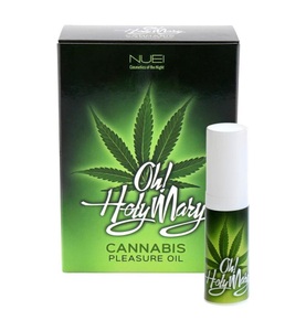 Nuei, Cannabis Pleasure Oil, Stimulationsöl ?Oh! Holy Mary Cannabis Pleasure Oil? mit Kribbel-Effekt