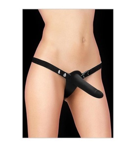 undefined, Shots - Dildo-Gürtel - 2 Teile und Schwarz - Schwarz, 