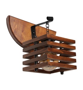 undefined, Home - Wandlampe Derin - Braun, 