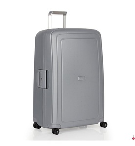 Samsonite 1, Samsonite - Koffer S'Cure Spinner 81 cm / 138 L - Silber, Samsonite Koffer »S'Cure 138 l«, 4 Rollen
