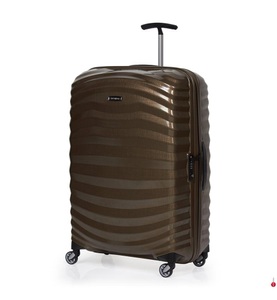 Samsonite 1, Samsonite - Koffer Lite-Shock Spinner 75 cm / 98.5 L - Braun, Samsonite Koffer »Lite Shock Spinner 98.5 l«, 4 Rollen