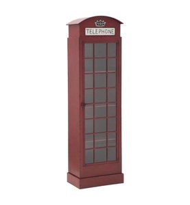 Mauro ferretti, Mauro Ferretti - Vitrine Telephone Booth London - Rot, 