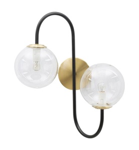 Mauro Ferretti - Wandleuchte - Gold, Schwarz
