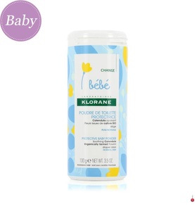 Klorane pediatril, Klorane Pédiatril - Babypuder Calendula - 100 g, Klorane Bébé Change Calendula-Schutz-Toilettenartikel-Pulver