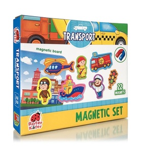 undefined, ROTER KÄFER - Spielmagnete Transport, 
