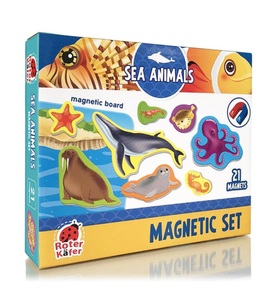 undefined, ROTER KÄFER - Spielmagnete Meereslebewesen, 