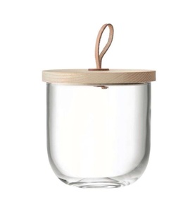 Coop, Coop Vorratsdose LSA, Ivalo Behälter mit Deckel aus Esche H15.5cm transparent