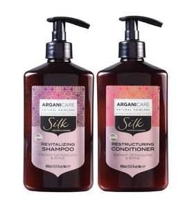 Arganicare, Arganicare - Haarpflege Pack - 2-Teilig, Arganicare Arganicare Silk haarpflege 1.0 pieces