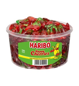 HARIBO, Haribo Happy Cherries, 1,2 kg, Haribo Happy Cherries 150er