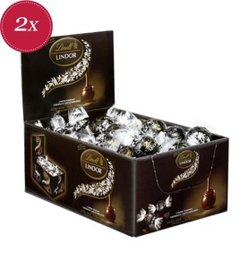 Lindt, Lindt - Lindor Kugeln 60% Cacao - 2x 750g, 