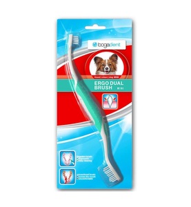 undefined, Bogar - Hunde-Zahnbürste Ergo Dual Brush Mini, bogadent Ergo Dual Brush Mini für Hunde (1 Stk)