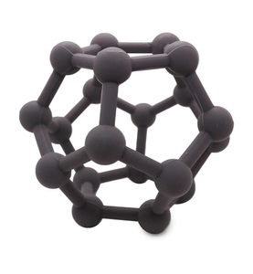 Kushies, Kushies - Beissring aus Silikon SiliBounce aubergine, 