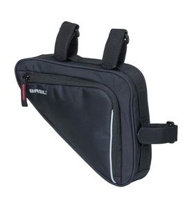 Basil, Basil Sport Design Triangel Rahmentasche 1,7l black 2020 Rahmentaschen, BASIL Rahmentasche Sport Design Triangel M Schwarz