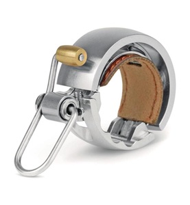 Knog, knog. Fahrradklingel Oi Luxe, Klingeltyp, knog. Fahrradklingel Oi Luxe Ø 22.2, Silber