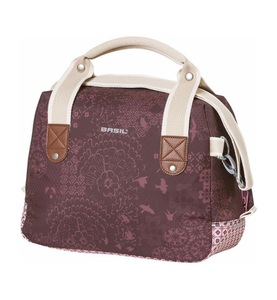 Basil, Basil Bohème City Lenkertasche 8l fig red 2020 Lenkertaschen, Basil Fahrradtasche »CITY-BAG KF,rot«