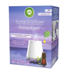 CONFORAMA, Aromaölduftspender AIR WICK entspannender lavendel, AIR WICK Aroma-Öl Diffuser Set 3245358 inkl. Lavendelöl 20 ml