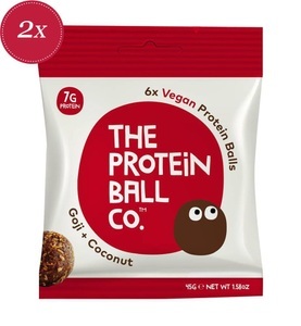 undefined, The Protein Ball Co - Protein Balls Goji + Coconut - 2x 45g, 