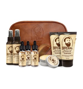 Imperial Beard, Bartpflege-Set, Imperial Beard Komplettes Set mit Aufbewahrungsbeutel, 10-teilig