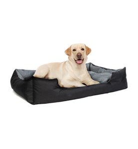 Inkazen pratik garden, Inkazen Pratik Garden - Wasserdichter Hundekorb Grau/Schwarz - 110 cm, 