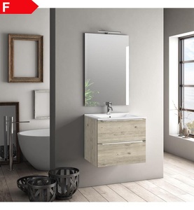 undefined, TFT - Badezimmer-Ensemble MALMO - 4-teilig und Beige - Beige, 