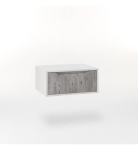 Tft, TFT - Waschbecken-Unterschrank Belsk - Weiss, Cement, 