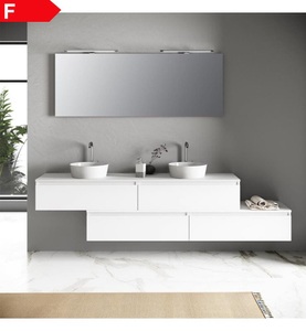 undefined, TFT - Badezimmer-Ensemble YOKA - 9-teilig und Weiss - Weiss, 