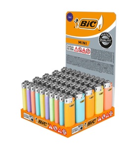 Bic, Bic - 50er-Pack Feuerzeuge Mini Pastel - Multicolor, 