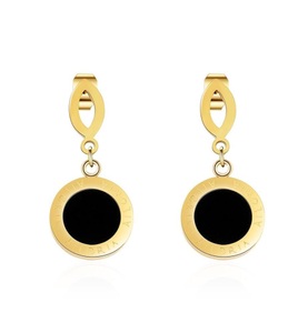 undefined, Ailoria - Aglaé Ohrringe mit Schmucktäschchen, AILORIA - AGLAÉ Ohrringe, 27mm, Gold