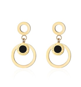 undefined, Ailoria - Axelle Ohrringe mit Schmucktäschchen, AILORIA - AXELLE Ohrringe, 2.5CM, Gold
