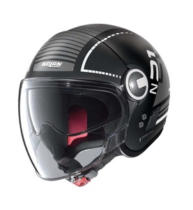 undefined, Nolan - NOLAN - Motorradhelm N21 Visor Runaboot - Schwarz, Nolan N21 Visor Runabout #56 Jethelm - schwarz matt-grau (Grösse : XS (53-54 cm))