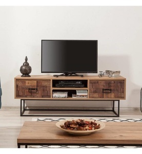 Home, Home - TV-Möbel Quantum Silva 140 - Anthrazit und Schwarz, 
