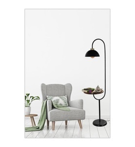 undefined, Home - Stehlampe - Dunkelbraun und Schwarz, 