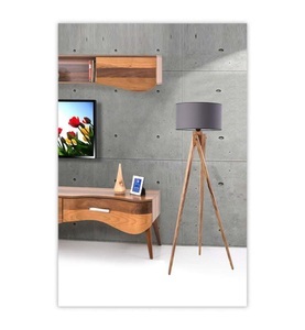 undefined, Home - Stehleuchte - Anthrazit, 