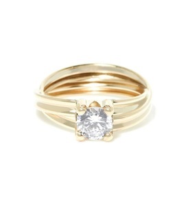 undefined, Accessory - Ring Nine - Gold - 58, 