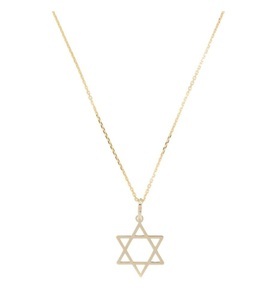 Accessory, Accessory - Anhänger Etoile de David - Gold, 