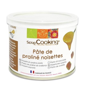 ScrapCooking, Scrapcooking - Haselnuss-Pralinen-Paste - 200 g, Fertigmischung Pralinemasse Haselnusscréme 200g