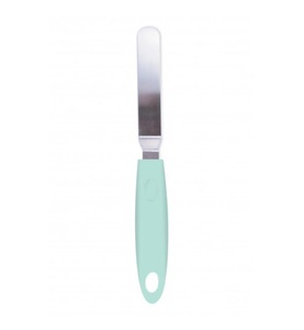 ScrapCooking, Scrapcooking - Schaber 21 cm - Silber und Seegrün, Mini-Spatel aus Edelstahl 21cm