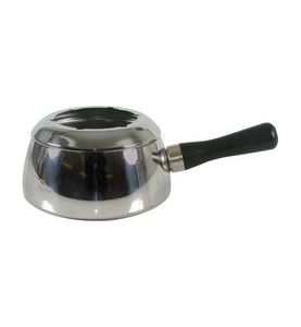 undefined, Nouvel - Fondue Pfanne für Gemüse und Fleisch, Edelstahl, Kunststoffgriff, Ø 15 cm, 