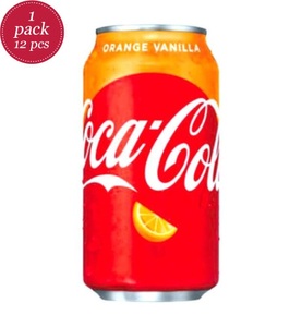 Coca-Cola Company, Coca Cola ORANGE VANILLA 355 ml USA, Coca Cola Orange Vanilla USA 355ml