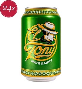 El Tony Mate, El Tony Mate & Mint Tee (24 x 330ml), El Tony Mate & Mint Tee (24 x 330ml)