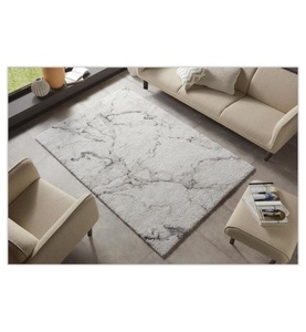 Mint Rugs - Teppich Design Verlour - 160 x 230 cm - Weiss und Grau