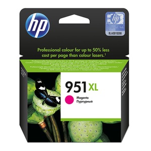 Hp, HP 951XL Magenta Original Tintenpatrone mit hoher Reichweite, HP 951XL Original Tintenpatrone CN047AE Magenta