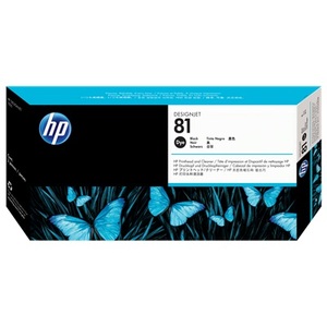 Hewlett-Packard, Hewlett-Packard HP Tinte Nr. 81 (C4950A) Black, HP HP 81 Printhead black passend für: DesignJet 5000;DesignJet 5000 42 Inch;DesignJet 5000 60 Inch;DesignJet 5000 PS;DesignJet 5000ps 42 Inch;DesignJet 5000ps 60 Inch;DesignJet 5500;DesignJet 5500 42 Inch;DesignJet 5500 60 Inch;DesignJet 5500 MFP;De
