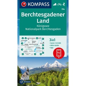 Kompass Verlag, Kompass Verlag WK 794 Berchtesgadener Land - Königssee, Kompass Verlag WK 794 Berchtesgadener Land - Königssee