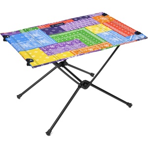 HELINOX, Helinox One Hardtop Falttisch, Helinox Table One Hard Top - Campingtisch Rainbow Bandana One Size
