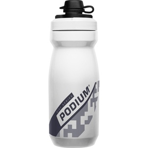 CAMELBAK, Camelbak Podium Dirt Series Trinkflasche (Weiß), Camelbak Podium Dirt Series 0.6L - Fahrrad Trinkflasche White 600 ml