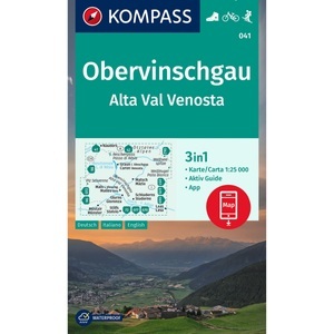 Kompass Verlag, Kompass Verlag WK 41 Silvretta-Verwallgruppe, Kompass Verlag WK 041 Obervinschgau