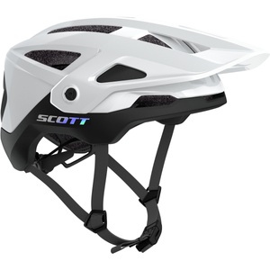 Scott, Scott Stego Plus (CE) - MTB-Helm White Gloss / Black S (51 - 55 cm), Scott Stego Plus (CE) - MTB-Helm White Gloss / Black S (51 - 55 cm)